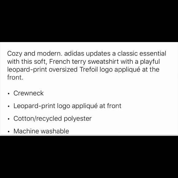 Adidas sweatshirt - Picture 6 of 6